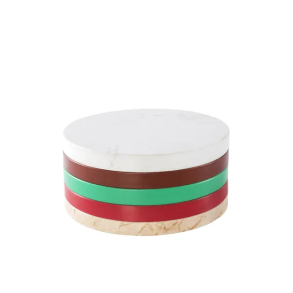 Valerie Objects Five Circles Skærebræt/Bordskåner Sæt E Flerfarvet